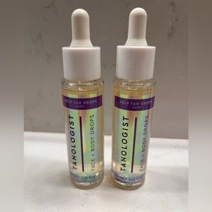 Tanologist - self tan drops- face and body (dark)